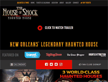 Tablet Screenshot of houseofshock.com